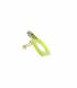 Oorclips | Groene glassteentjes | Comfortabele klem oorbellen