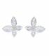 Oorclips | Zilverkleurig met zirkonia | Elegant design