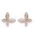 Oorclips | Goudkleurig met zirkonia | Elegant design