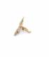 Oorclips | Goudkleurig met zirkonia | Elegant design