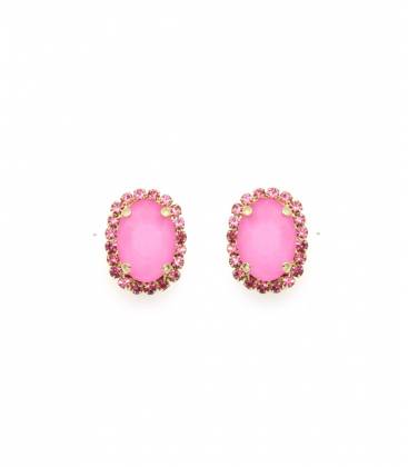 Oorclips glas steen | Oorclips glas steen | Oorclips glas steen