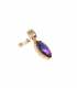 Oorclips goudkleurige rand | stijlvol en comfortabel fashion sieraden
