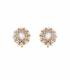 Oorclips | parel strass oorclips voor glamour