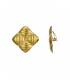 Oorclips | goudkleurige streepmotief | elegante fashion essential