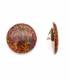 Oorclips met confetti effect | Kleurrijk | Rond design