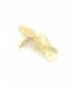 Oorclips | Goudkleur met hamerslag effect | Elegant design