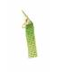 Oorclip | Limoengroen strass in lang design | Statement glamour