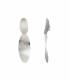Zilverkleurige lange oorclips met 2 ovale hangers