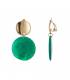 Elegante Groene Oorclips - Must-Have Fashion Accessoire